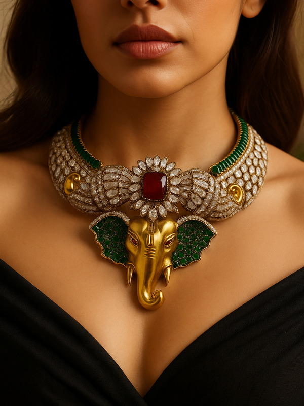 Divya Gajmukhi Heritage Set