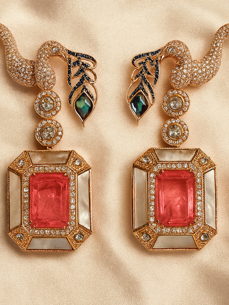 Majestic Peacock Harmony Necklace