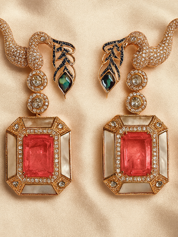 Majestic Peacock Harmony Necklace