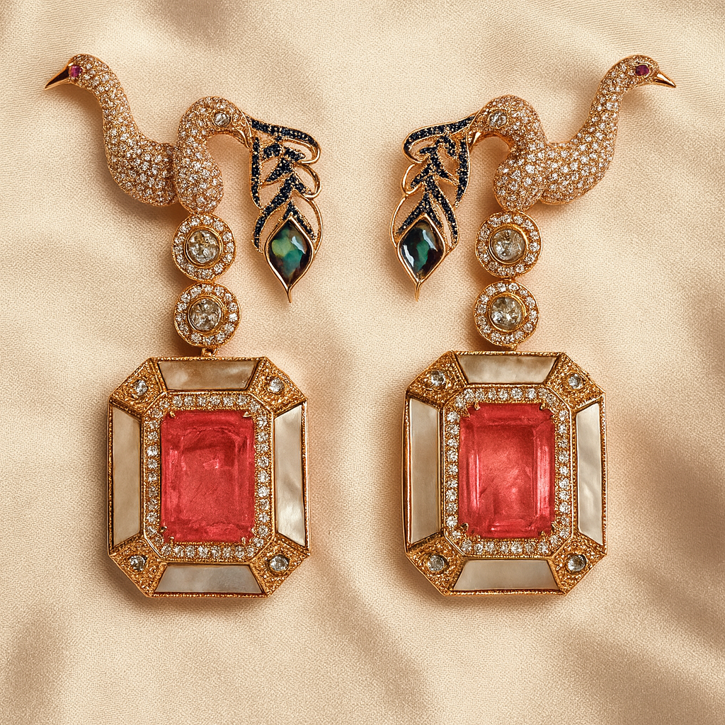 Majestic Peacock Harmony Necklace