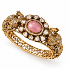 Gulrani Rose Kundan Heritage Kada