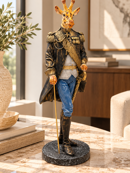 The Royal Giraffe – Commander Sculpture