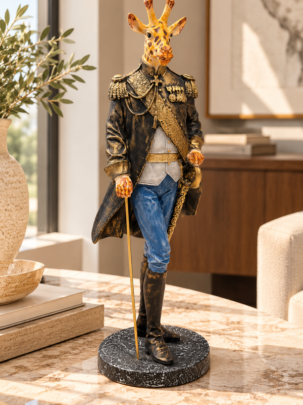 The Royal Giraffe – Commander Sculpture