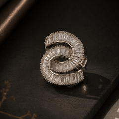 Spiral Statement Ring