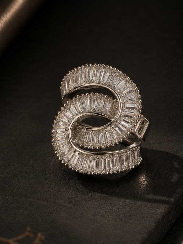 Spiral Statement Ring