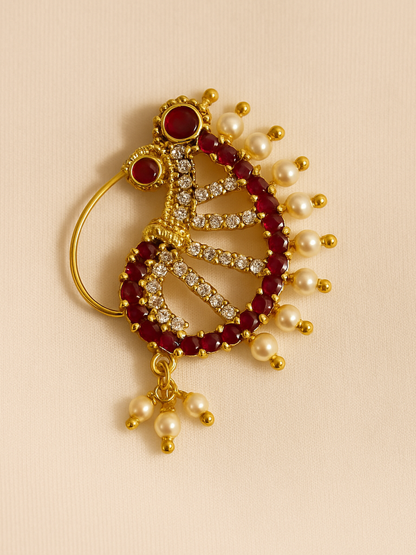Ruby & Pearl Maharashtrian Nath
