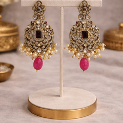 Ruby Meera Heritage Choker Set