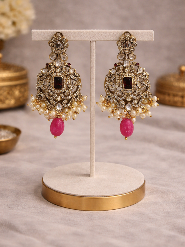 Ruby Meera Heritage Choker Set