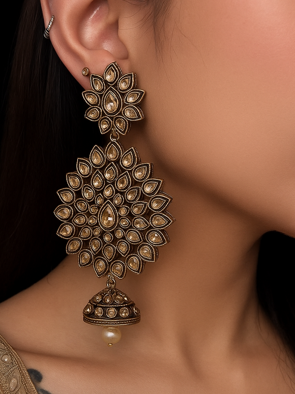 Meherbano Kundan Earrings