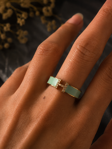 Aqua Élan Ring