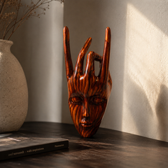 The Inner Flame Sculptural Face