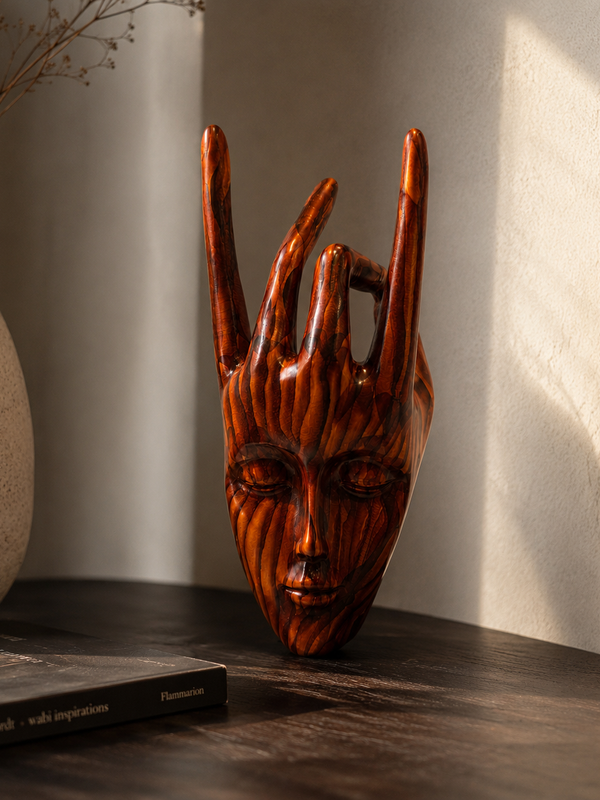 The Inner Flame Sculptural Face
