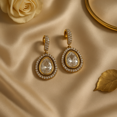 Royal Glow Kundan-Inspired Necklace & Earrings Set