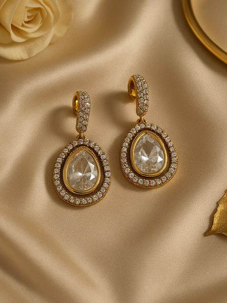 Royal Glow Kundan-Inspired Necklace & Earrings Set