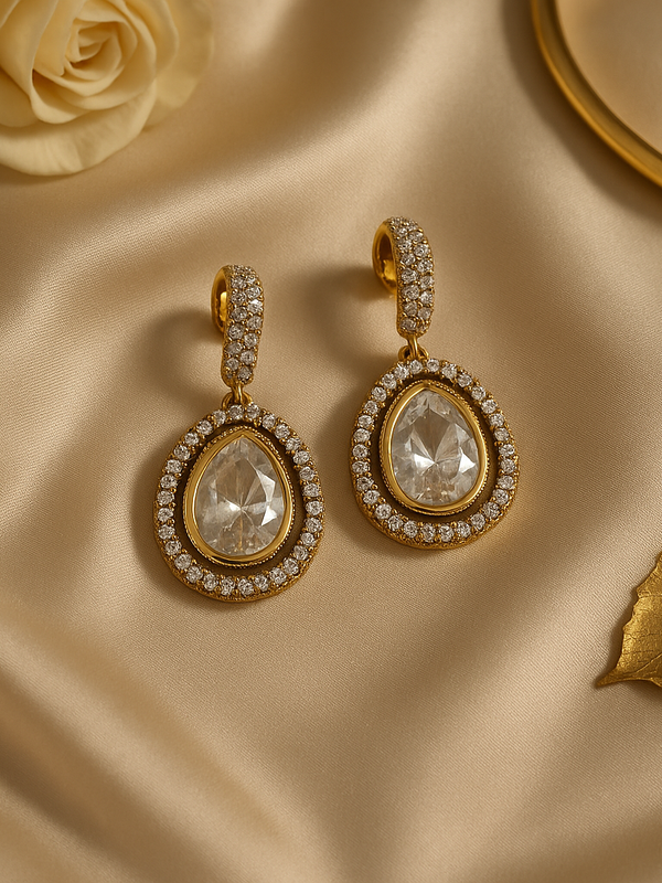 Royal Glow Kundan-Inspired Necklace & Earrings Set