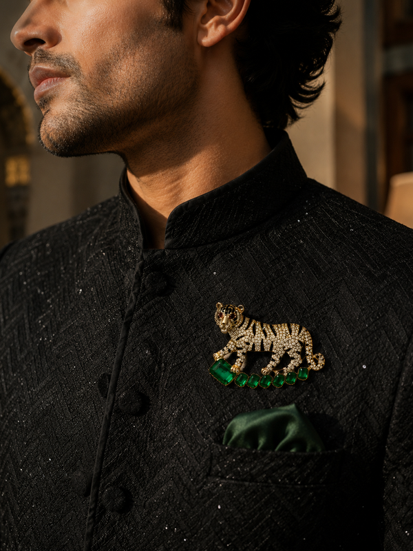 The Maharaja Tiger Brooch