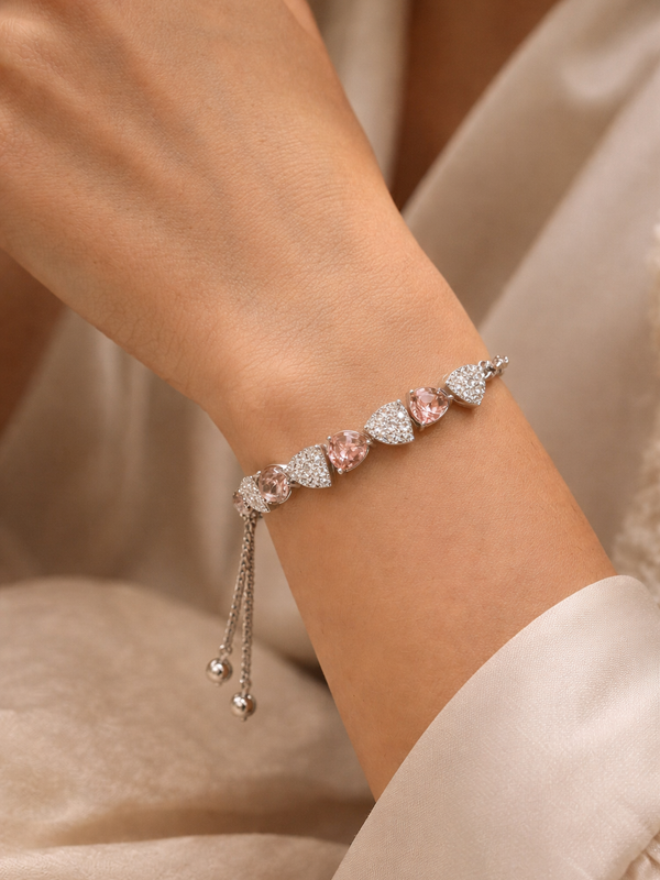 Blush Heart Bracelet