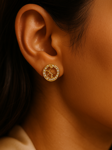 Luna Fauna Diamond Studs