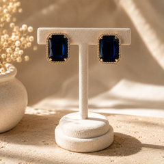 Midnight Royale Stud Earrings