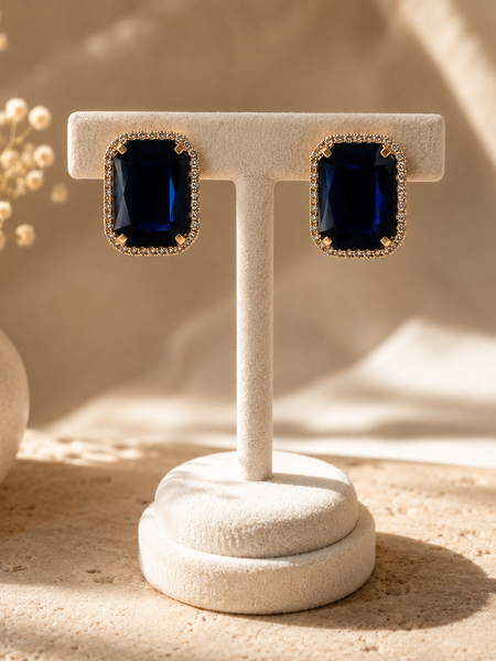 Midnight Royale Stud Earrings