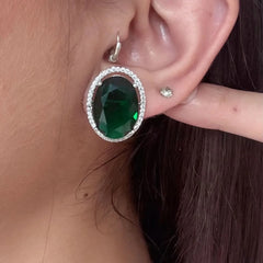Emerald Aura Luxe Necklace Set