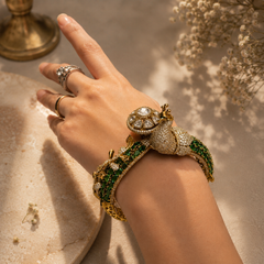 Mayura Emerald Maharani Bracelet