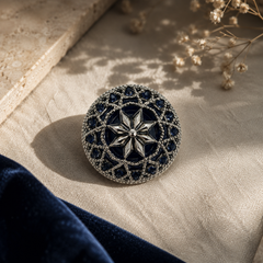 Neel Tara Silver Button Cover