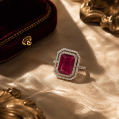 Riviera Ruby Statement Ring