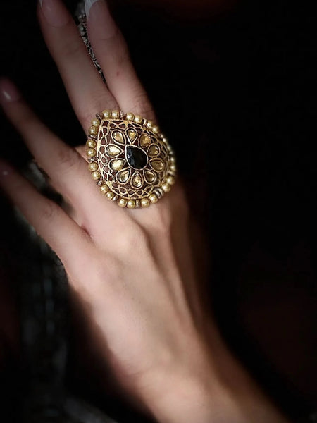 Zohra Meenakari Ring