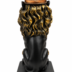 The Maharaja – Crowned Lion Sculpture
