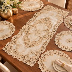 Meher Ornate Floral Table Runner