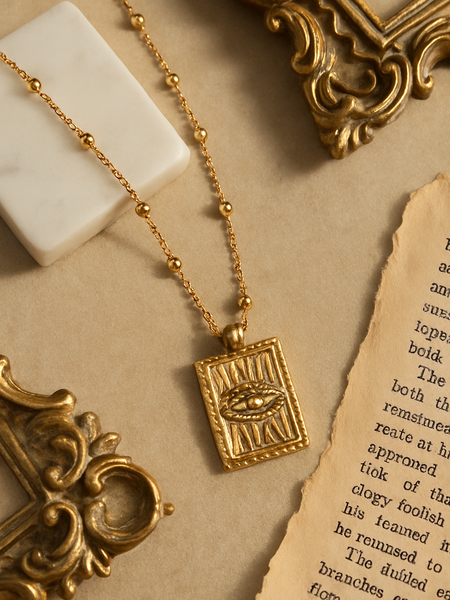 Solara Evil Eye Pendant Necklace