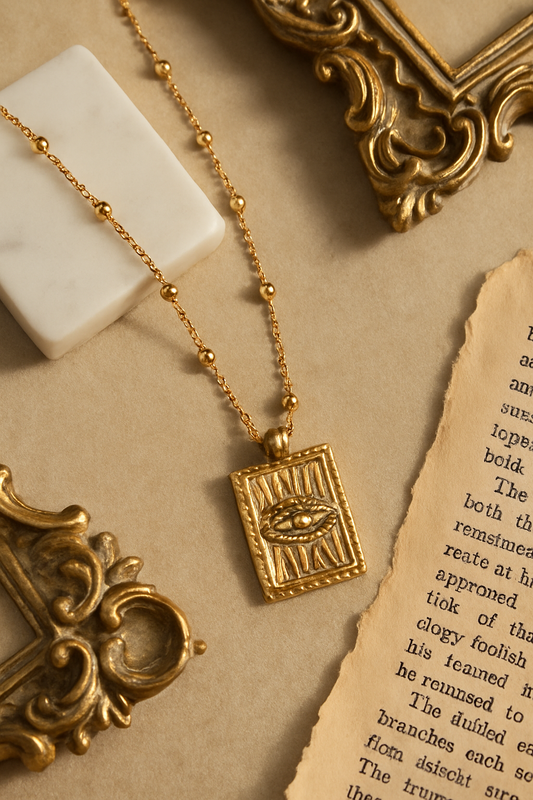 Solara Evil Eye Pendant Necklace