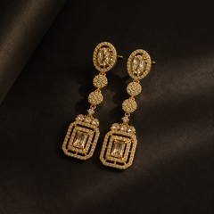 Aurelia Champagne Drop Earrings