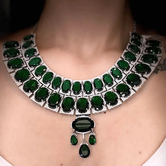 Emerald Dynasty Choker Set