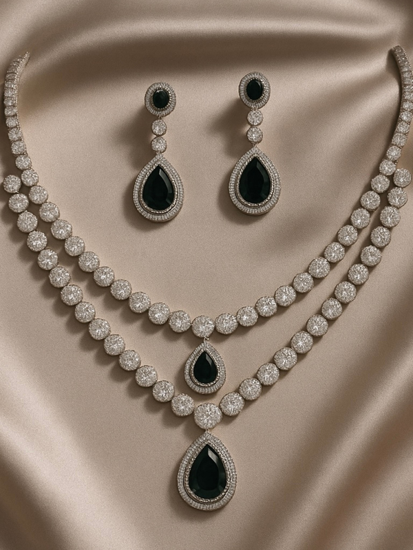 Pearl Empress Emerald Set