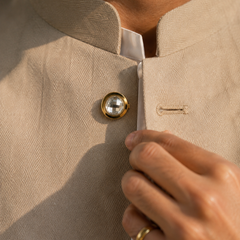 Aurelius Crystal Button Cover