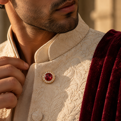 Rudra Ruby Button Cover