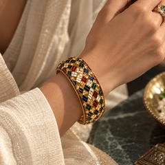 Navrang Mosaic Bangle Bracelet