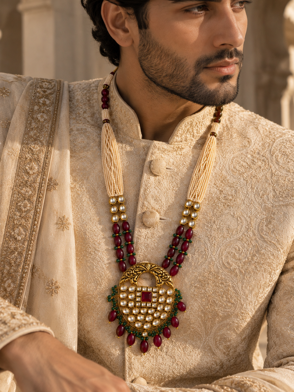 Meher Ruby Pearl Men’s Haar