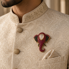 The Rani Elephant Brooch