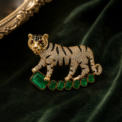 The Maharaja Tiger Brooch