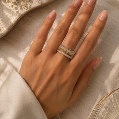 Elara Baguette Ring