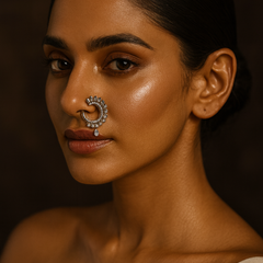 Diamond Glow Bridal Nath