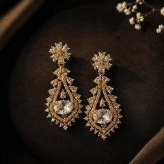 Seraphina Crystal Chandelier Earrings