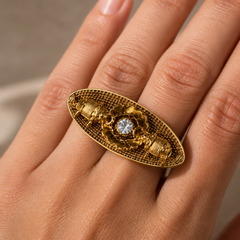 Rajasi Elephant Statement Ring