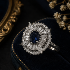 Midnight Aurelia Statement Ring