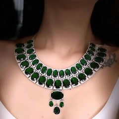 Emerald Dynasty Choker Set