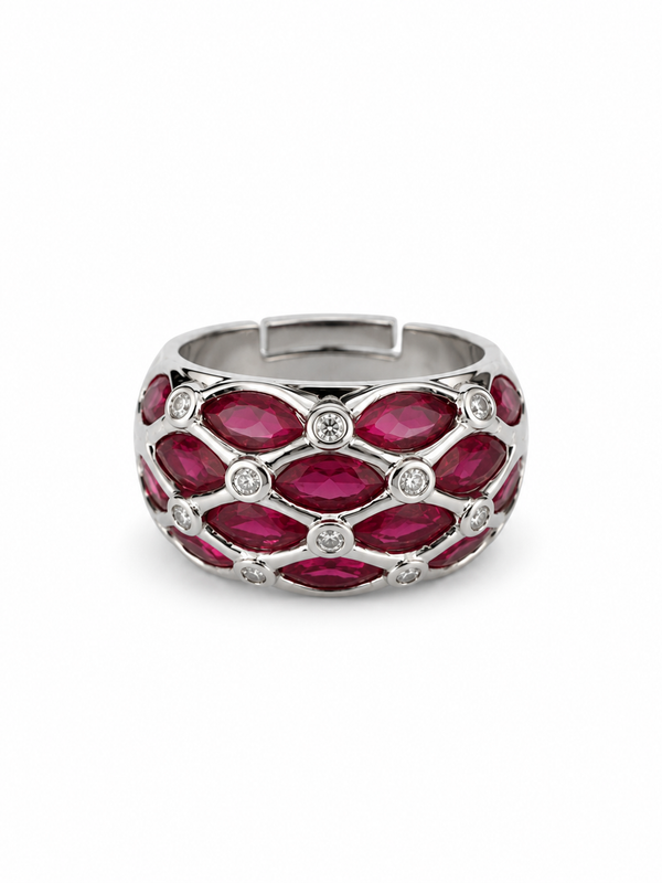 Ruby Luxe Statement Ring