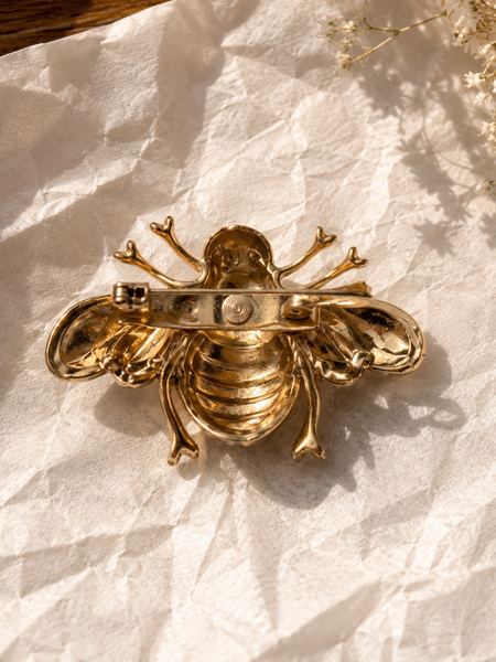 Noir Royale Bee Brooch